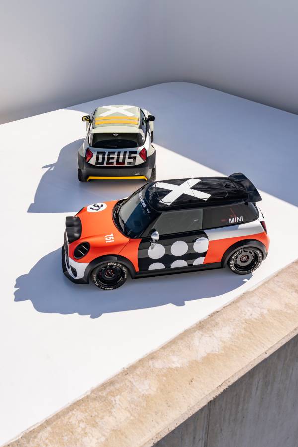 MINI JCW x Deus Ex Machina: Dos mundos. Dos autos. Una pasión.
